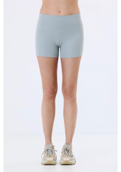 Active Kadın Yüksek Bel Şort Gri fiyatları