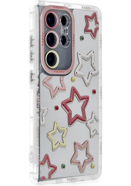 Samsung Galaxy S23 Ultra Kılıf Reflexion Desenli Kapak - Desen 3 Drstr