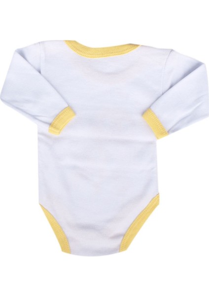 Sarı Arılı Baskılı Uzun Kollu Bebek Zıbın - 1010919 fiyatları