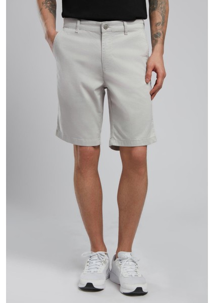 Lone Chıno Erkek Dokuma Şort Açık Gri fiyatları