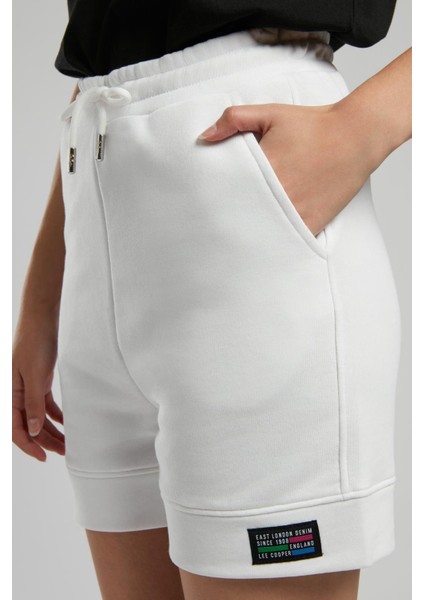 Julye Kadın Örme Şort Ekru Ekru fırsatları