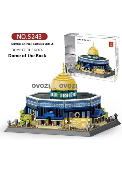 Ovozı Dünyaca Ünlü Mimari Puzzle Yapı Taşları Eğitici Oyuncaklar (Yurt Dışından)