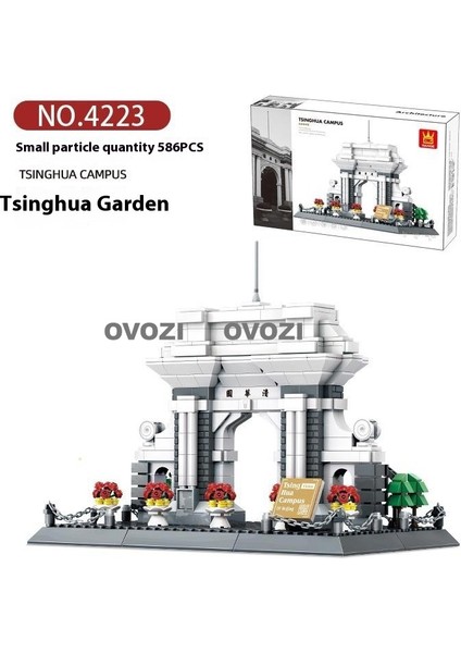 Ovozı Dünyaca Ünlü Mimari Puzzle Yapı Taşları Eğitici Oyuncaklar (Yurt Dışından)