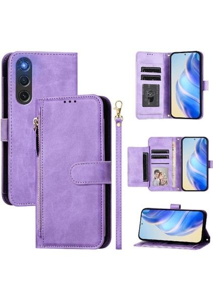 Zte Nubia Redmagic 10 Hava Pu Deri Manyetik Kart Tutucu Için Flip Case (Yurt Dışından)