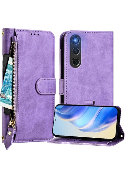 Zte Nubia Redmagic 10 Hava Pu Deri Manyetik Kart Tutucu Için Flip Case (Yurt Dışından)