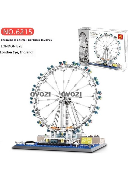 Ovozı Dünyaca Ünlü Mimari Puzzle Yapı Taşları Eğitici Oyuncaklar (Yurt Dışından)