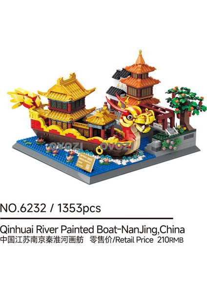 Ovozı Dünyaca Ünlü Mimari Puzzle Yapı Taşları Eğitici Oyuncaklar (Yurt Dışından)