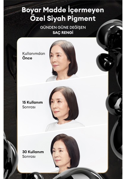 Siyah Şampuan Kundal The Real Black Shampoo 500 ml