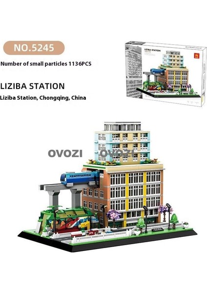 Ovozı Dünyaca Ünlü Mimari Puzzle Yapı Taşları Eğitici Oyuncaklar (Yurt Dışından)