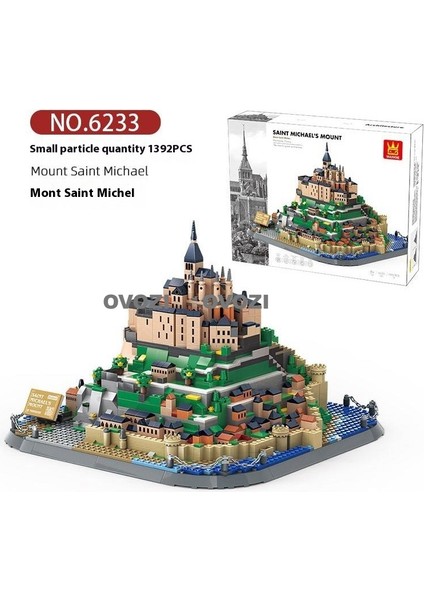 Ovozı Dünyaca Ünlü Mimari Puzzle Yapı Taşları Eğitici Oyuncaklar (Yurt Dışından)