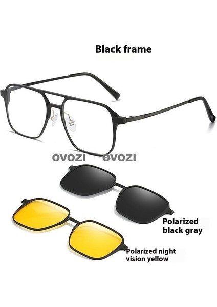 Ovozı Manyetik Gözlük Polarize Güneş Gözlüğü Güneş Gözlüğü Güneş Gözlüğü Çok Fonksiyonlu (Yurt Dışından)