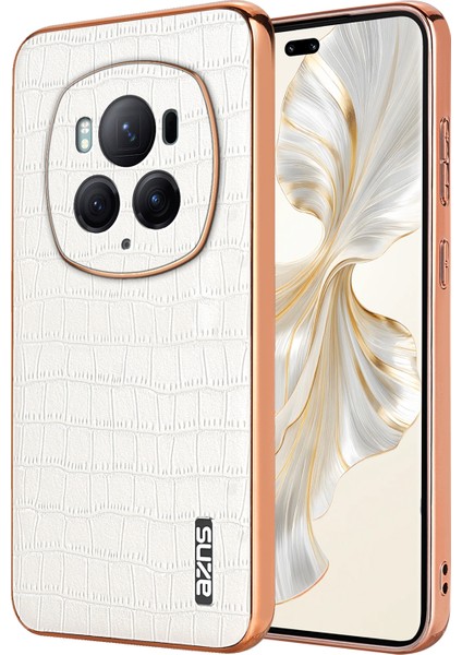 Honor Magic6 Pro 5g Galvanik Deri+Tpu Telefon Kılıfı (Yurt Dışından)