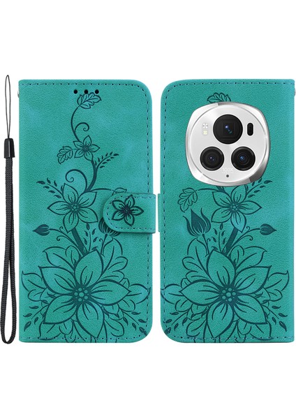 Honor Magic6 Pro 5g Pu Deri Telefon Kılıfı (Yurt Dışından)