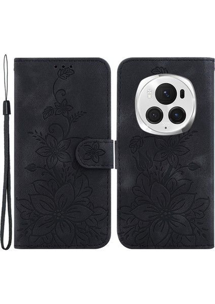 Honor Magic6 Pro 5g Pu Deri Telefon Kılıfı (Yurt Dışından)