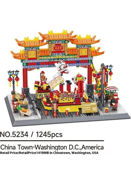 Ovozı Dünyaca Ünlü Mimari Puzzle Yapı Taşları Eğitici Oyuncaklar (Yurt Dışından)