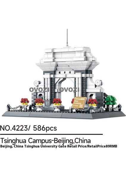 Ovozı Dünyaca Ünlü Mimari Puzzle Yapı Taşları Eğitici Oyuncaklar (Yurt Dışından)