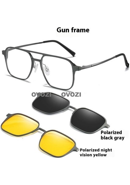 Ovozı Manyetik Gözlük Polarize Güneş Gözlüğü Güneş Gözlüğü Güneş Gözlüğü Çok Fonksiyonlu (Yurt Dışından)