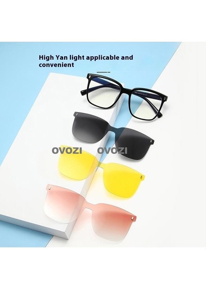 Ovozı Manyetik Gözlük Polarize Güneş Gözlüğü Güneş Gözlüğü Güneş Gözlüğü Çok Fonksiyonlu (Yurt Dışından) modelleri