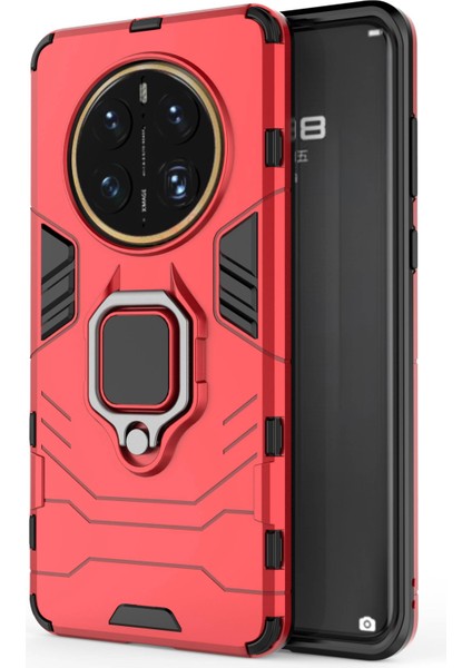 Huawei Mate 50 Pro 4g Sert Pc Yumuşak Tpu Çift Katmanlı Darbeye Dayanıklı Kılıf (Yurt Dışından)