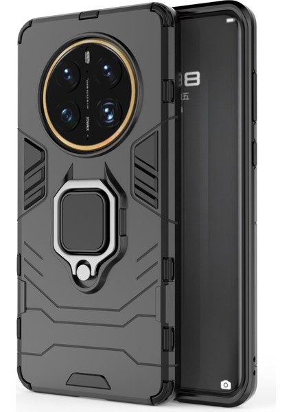 Huawei Mate 50 Pro 4g Sert Pc Yumuşak Tpu Çift Katmanlı Darbeye Dayanıklı Kılıf (Yurt Dışından)