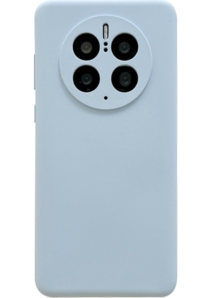 Huawei Mate 50 Pro 4g Sıvı Silikon + Pc Telefon Kılıfı Yumuşak Astarlı Düşmeye Lı Kapak (Yurt Dışından)