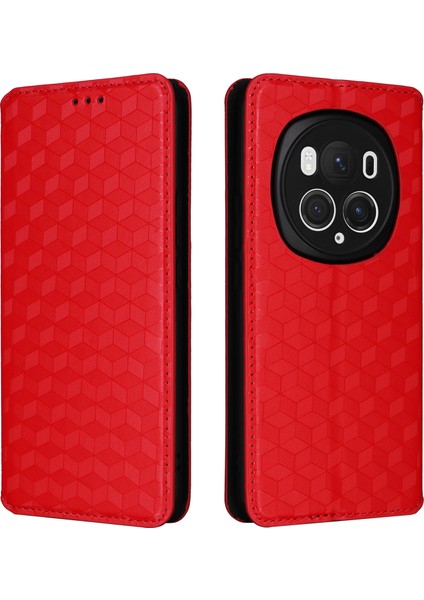 Honor Magic6 Pro 5g Deri Kapaklı Telefon Kılıfı (Yurt Dışından)