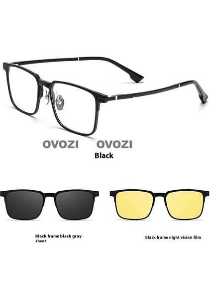 Ovozı Manyetik Gözlük Polarize Güneş Gözlüğü Güneş Gözlüğü Güneş Gözlüğü Çok Fonksiyonlu (Yurt Dışından)