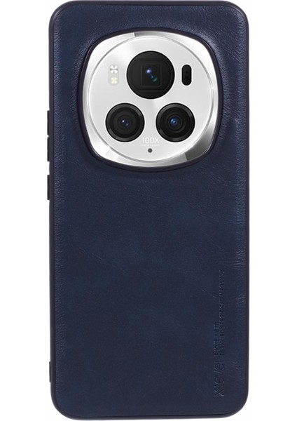 Honor Magic6 Pro 5g Deri Kaplamalı Tpu+Pc Telefon Arka Kapağı (Yurt Dışından)