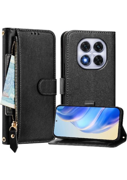 Xiaomi Redmi Note 14 Pro 5g Premium Fermuarlı Deri Çapraz Askılı Uzun Askılı Cüzdan Kılıf Kapaklı Kartlıklı (Yurt Dışından) fırsatları