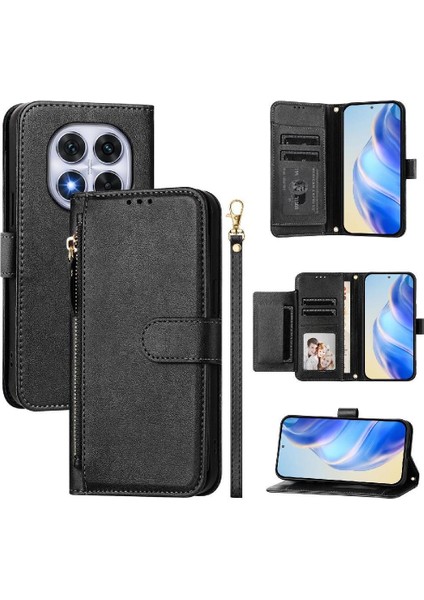 Xiaomi Redmi Note 14 Pro 5g Premium Fermuarlı Deri Çapraz Askılı Uzun Askılı Cüzdan Kılıf Kapaklı Kartlıklı (Yurt Dışından) indirimleri
