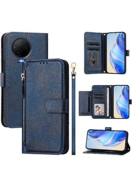 Infınıx Note 12 2023 4g Premium Fermuarlı Deri Çapraz Askılı Uzun Askılı Cüzdan Kılıf Kapaklı Kartlıklı (Yurt Dışından) indirimleri