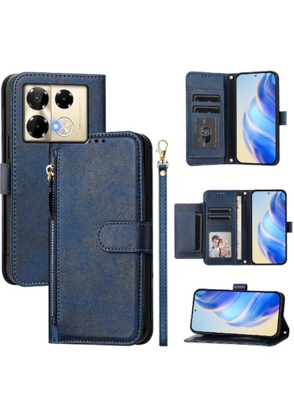 Infınıx Note 40 Pro 5g/4g Premium Fermuarlı Deri Çapraz Askılı Uzun Askılı Cüzdan Kılıf Kapaklı Kartlıklı (Yurt Dışından) indirimleri