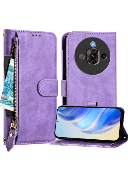 Zte Nubia Focus Pro Premium Fermuarlı Deri Çapraz Askılı Uzun Askılı Cüzdan Kılıf Kapaklı Kartlıklı (Yurt Dışından) indirimleri