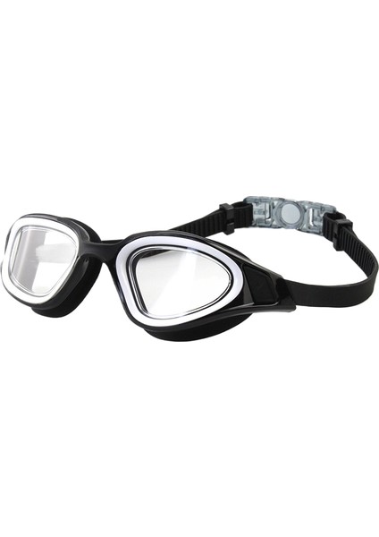 Hd Su Geçirmez Buğu Önleyici Yüzme Gözlüğü Yetişkin Erkekler ve Kadınlar Evrensel Düz Yüzme Gözlükleri Moda Çerçeve (Yurt Dışından)