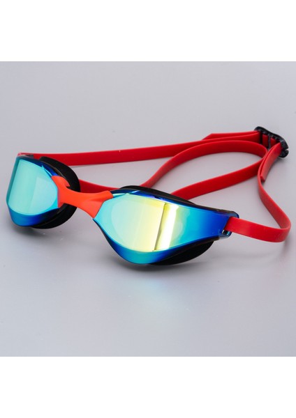 Yetişkin Yüzme Gözlüğü Hd Su Geçirmez Buğu Önleyici Yarış Eğitim Gözlükleri Ekipmanı (Yurt Dışından)
