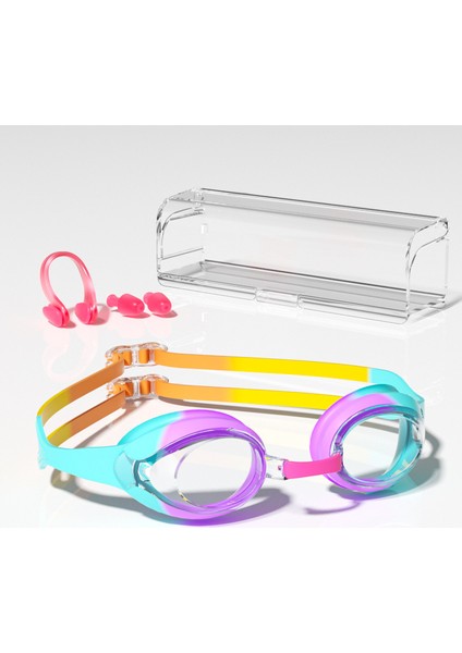 Çocuk Yüzme Gözlüğü Hd Suya Dalı Buğu Önleyici (Yurt Dışından)