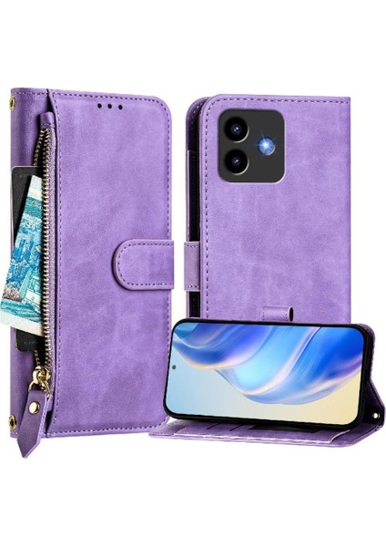 Cubot Note 40 Pu Deri Manyetik Kart Tutucu Fermuar Için Flip Case (Yurt Dışından) indirimleri