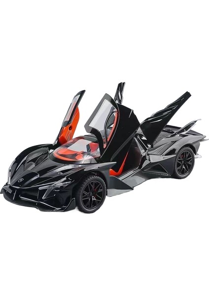Araba Modeli 1:24 Alaşım Simülasyon Spor Araba Araba Modeli Süsler Çocuk Oyuncak Araba Erkek Oyuncakları (Yurt Dışından)