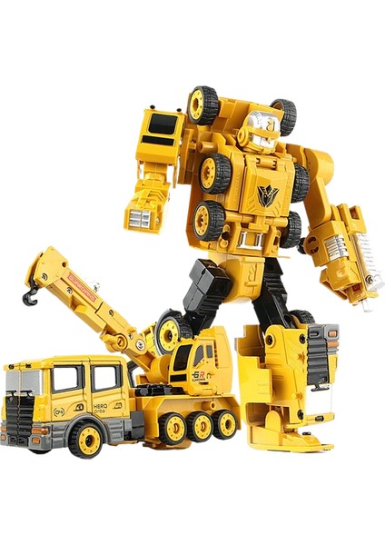 Alaşım Oyuncak Transformatör Mühendislik Aracı King Kong Robot Modeli Erkek Oyuncakları (Yurt Dışından)