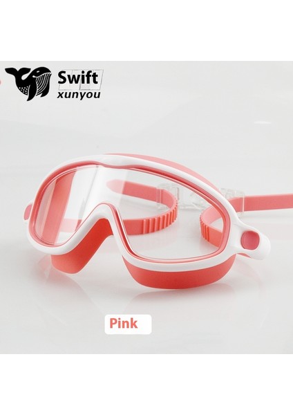 Çocuk Su Geçirmez Buğu Önleyici Hd Yüzme Gözlükleri Şeffaf Rahat Gözlükler Eğitim Dalış Gözlükleri (Yurt Dışından)