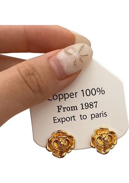 Basit, Çok Yönlü Niş Tasarım Küpeler Modadan Banliyö Küpelerine (Yurt Dışından)