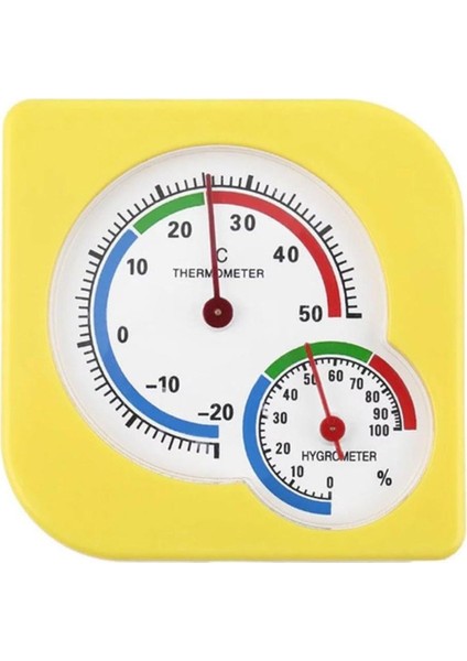 Powermaster PM-24667 2 In 1 Nem Ölçer Higrometre Sıcaklık Ölçer Termometre Masa Üstü Duvar Ev Oda Tipi Termometre