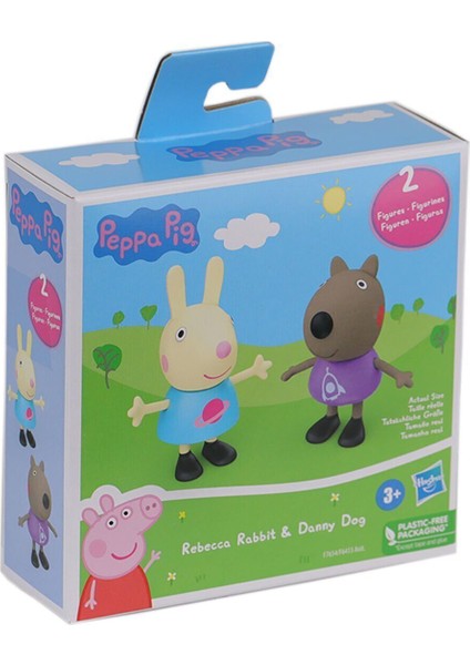 F6413 Peppa Pig Peppanın En Iyi Arkadaşları Oyun Seti +3 Yaş
