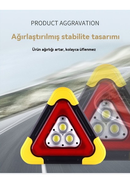 Güneş Sürüş Güvenliği Acil Araç Üçgen Uyarı Paneli (Yurt Dışından) modelleri