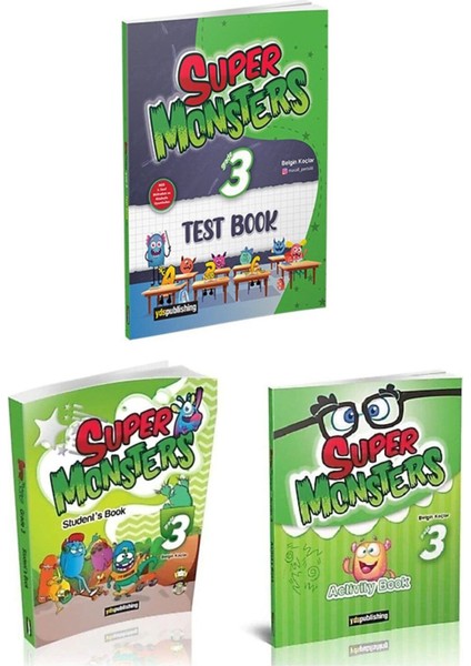 Super Monsters Grade 3 Student's Book & Activity Book & Test Book