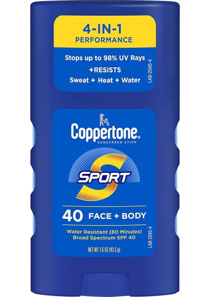 Sport SPF40 Yüz ve Vücut Için Güneş Koruyucu Stick 42.5gr