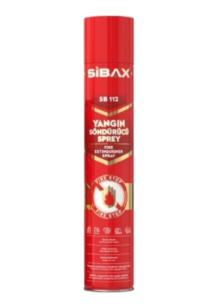 Yangın Söndürücü Spreyi (1000ML) 1 Adet