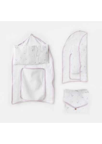 AC25583 Magical Butterfly Müslin Alt Açma White