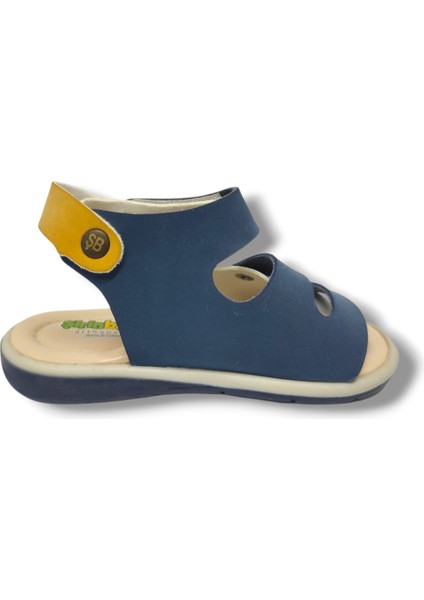 Şirinbebe 1557-20 Anatomik Tek Cirtli Erkek Çocuk Sandalet Lacivert Gri 21-25 modelleri