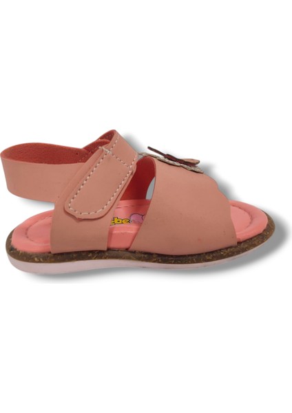 Şirinbebe 1570-20 Anatomik Kelebek Tokalı Cirtli Kız Çocuk Sandalet Pembe 21-25 modelleri